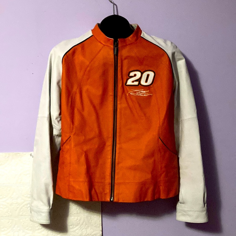 Wilson’s Leather Nascar racing Jacket ( Tony Stuart #20)
